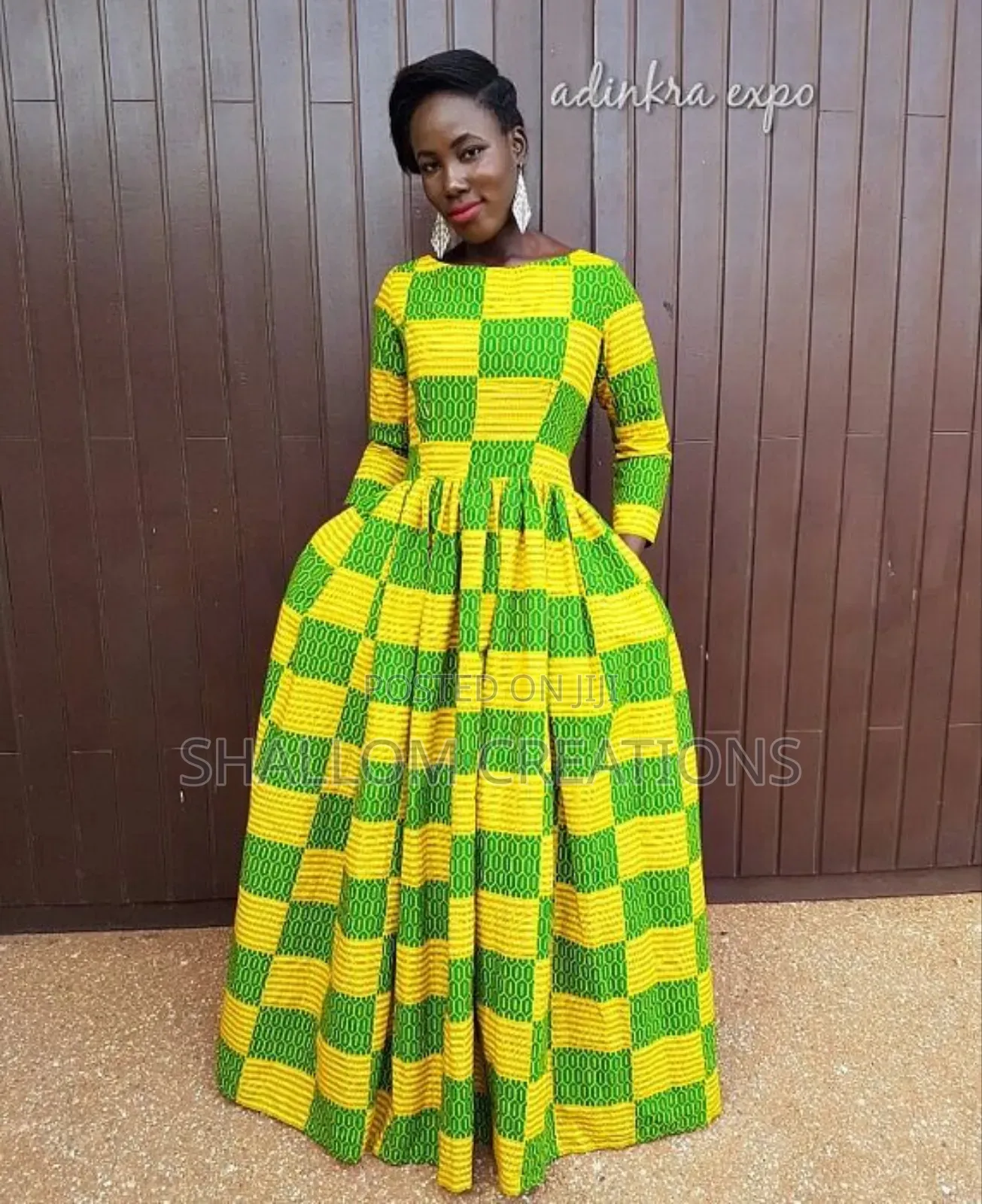 Tailor Made African Ankara Maxi Dresses