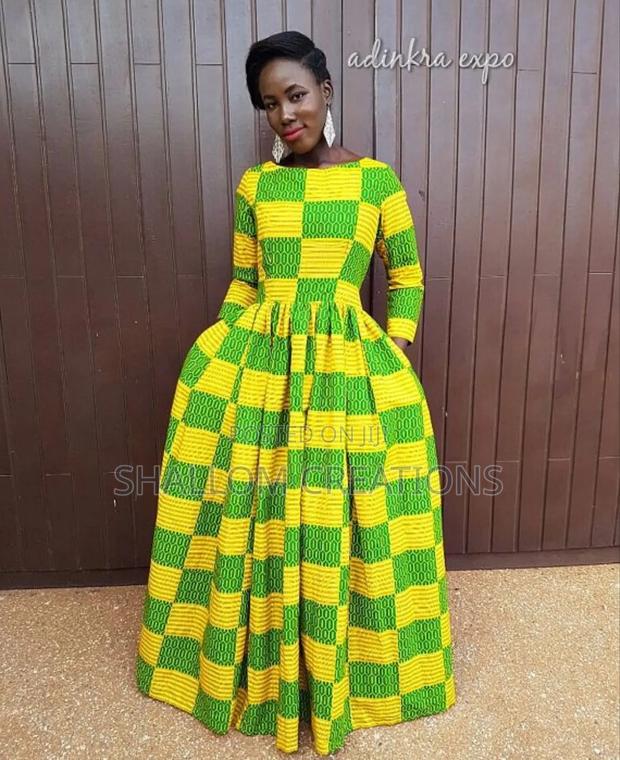 Tailor Made African Ankara Maxi Dresses
