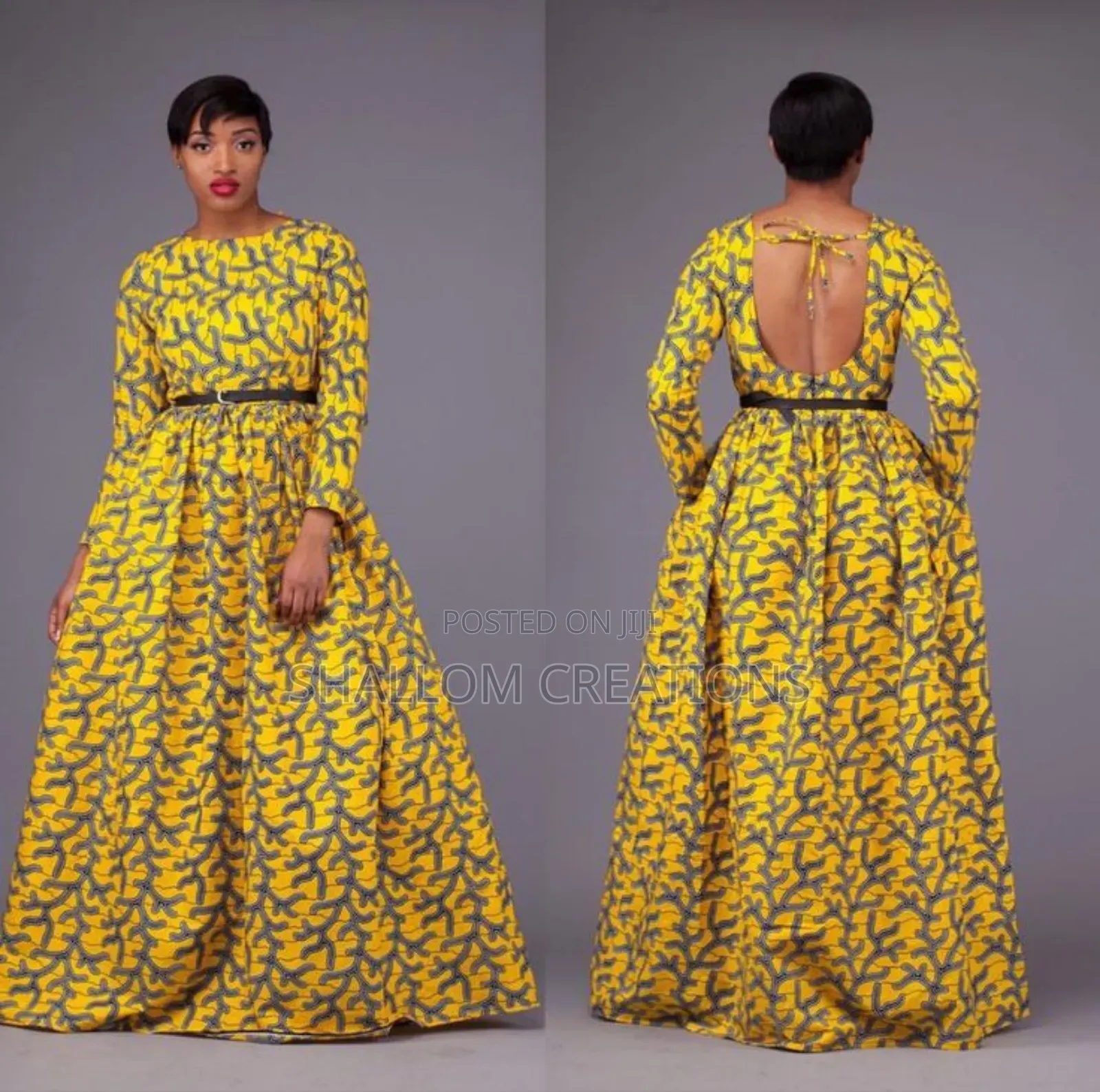 Tailor Made African Ankara Maxi Dresses
