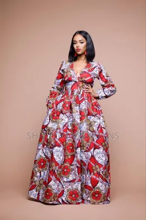 Tailor Made African Ankara Maxi Dresses