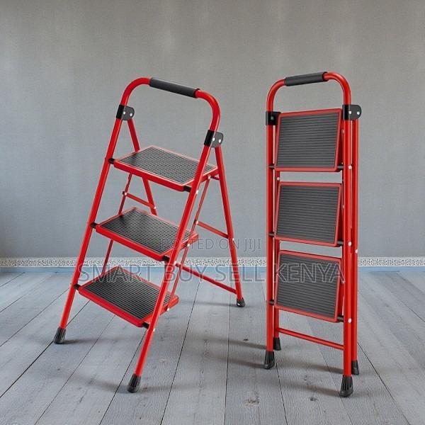Light Weight Aluminum Easy to Carry Handle 3 Step Ladder Stepladder