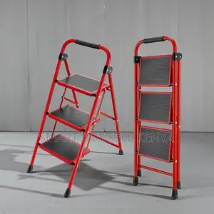 Foldable Portable Compact Design Home Use 3 Step Ladder Stepladder