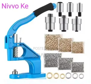 Manual Eyelet Punch And Setter For Workshop Use