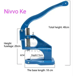 Manual Eyelet Punch And Setter For Workshop Use