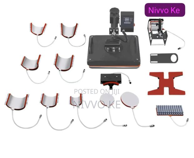 Multi-function 15-in-1 Heat Press Machine For Custom Products - thumbnail 3