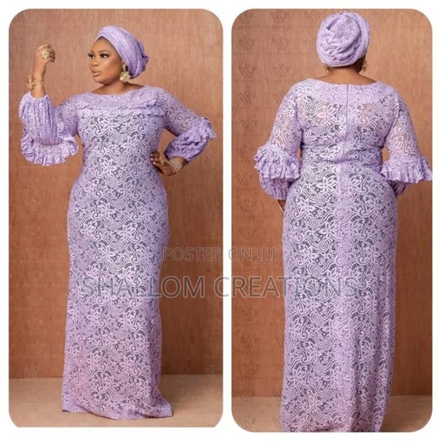 Long Lace Dresses - main view