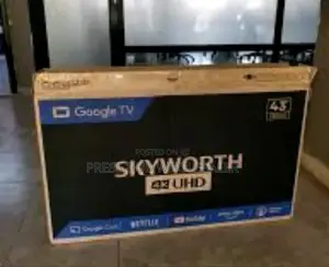 A Skyworth 43" Full Hd Google Tv, Model 43e3500g.