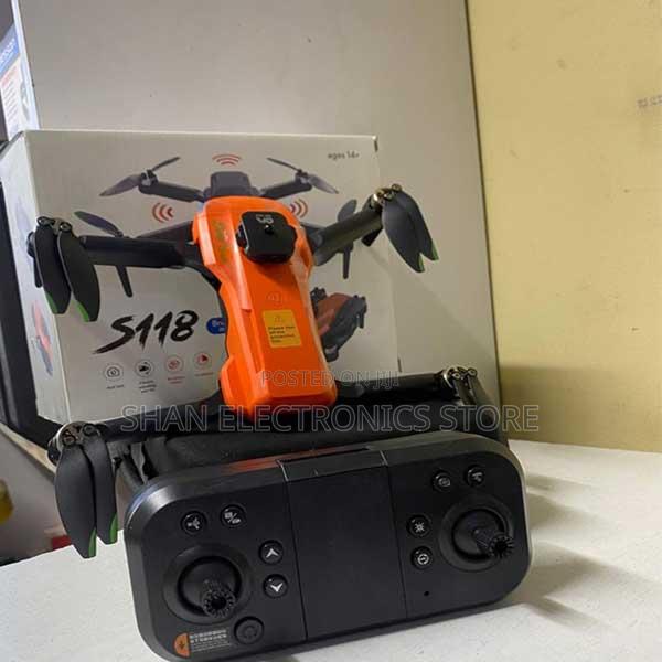 One Touch Start/Landing Foldable Quadcopter With 3batteries S118rc FPV - main view
