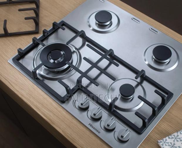 60cm Hisense 4gas Built in Cooker With Wok Burner