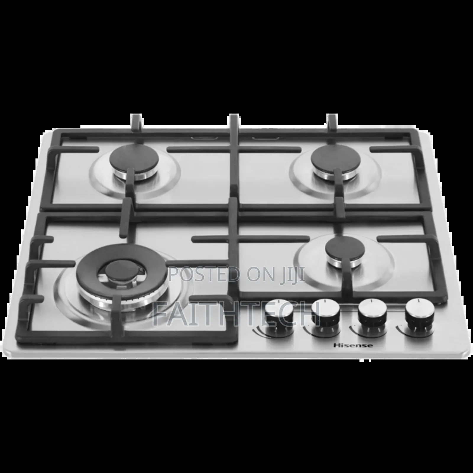 60cm Hisense 4gas Built in Cooker With Wok Burner