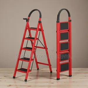 Light Weight Portable Compact Design Home Use 5 Step Ladder Stepladder
