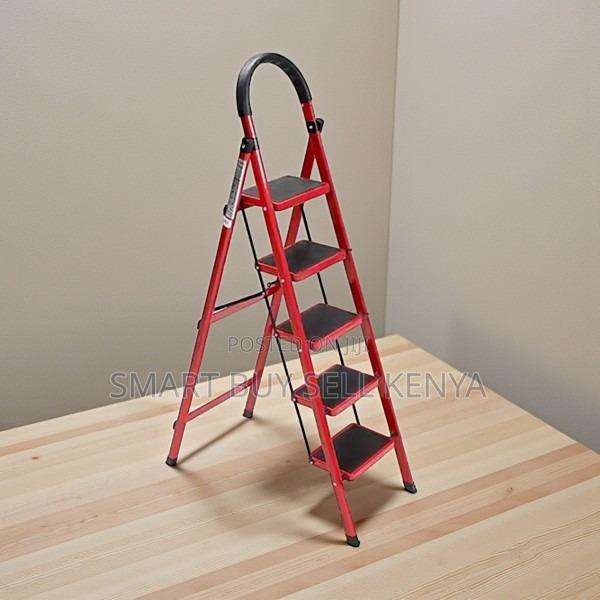 Heavy Duty High Quality Material 5 Step Ladder Stepladder - main view