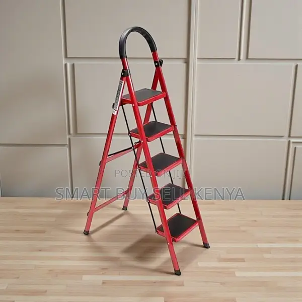 Convenient to Use Domestic Home Utility 5 Step Ladder Stepladder