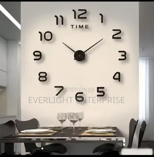 Diy Stylish And Modern Acrylic Stickers Clock