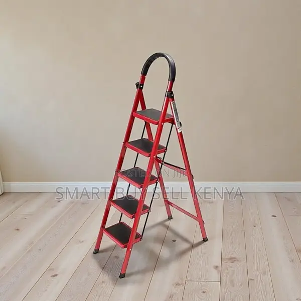 Durable Quality Long Term Reliability 5 Step Ladder Stepladder