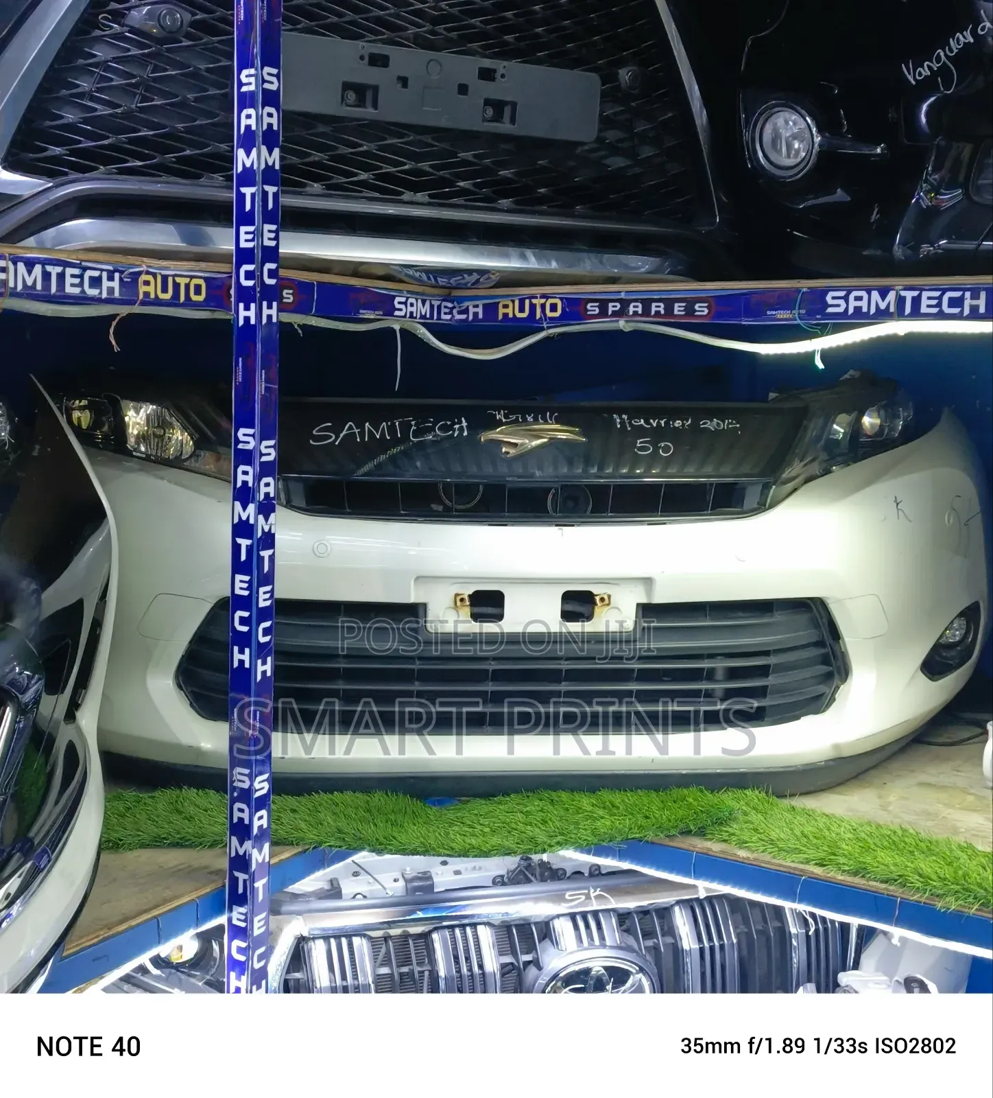 Genuine Ex Japan Toyota Harrier 2015 Back Bumper Available