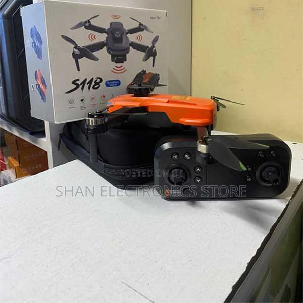 360° Hd Dual Camera FPV Wifi S118 Drone 1080p Hd Foldable Quadcopter