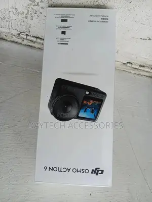 This Is the Dji Osmo Action 6 Adventure Combo Action Camera.