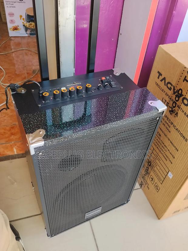 Tagwood 10" Wireless Trolley Speaker - 2600w Peak Power, Loud