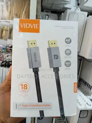Vidvie High-Speed Aluminum Cable Displayport Cable