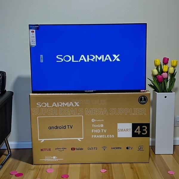 Solarmax 43 Inch Qled Smart Android Tv Bluetooth Wifi Connectivity - thumbnail 2