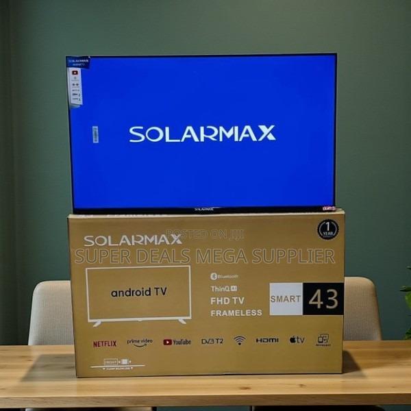 Solarmax 43 Inch Qled Smart Android Tv Crisp Picture Clear Sound