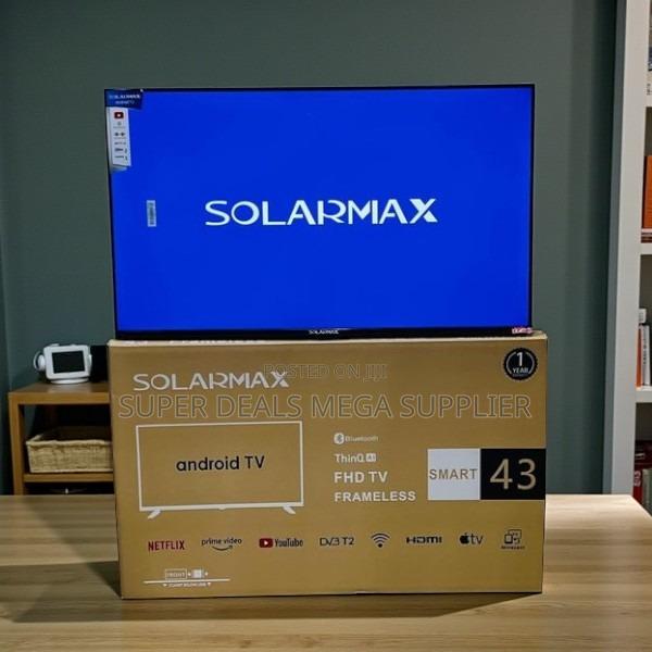 Solarmax 43 Inch Qled Smart Android Tv Wifi Support Netflix - thumbnail 2