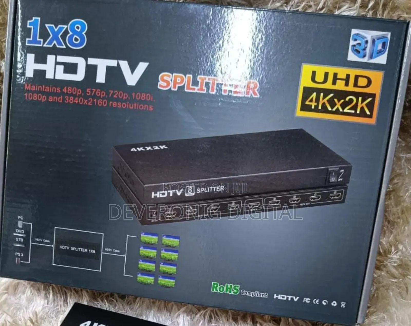 8 Way Hdmi Splitter