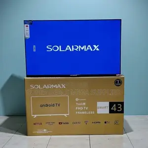 Solarmax 43 Inch Qled Smart Android Frameless Tv 1 Year Warranty