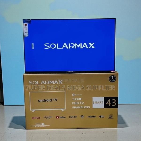 Solarmax 43 Inch Qled Smart Android Tv High Definition Display