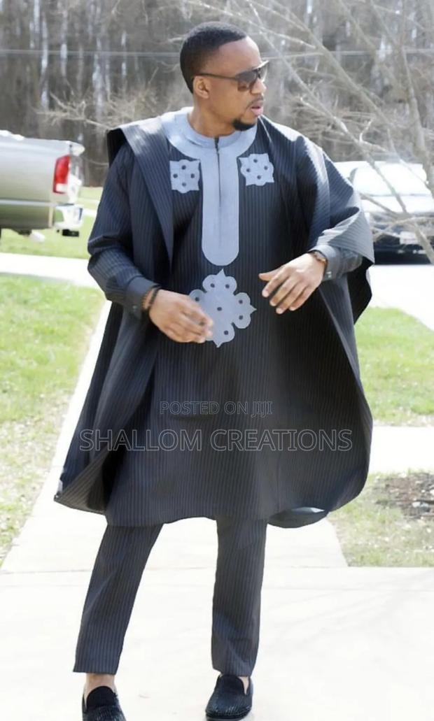 Tailored African Agbada Suits - main view