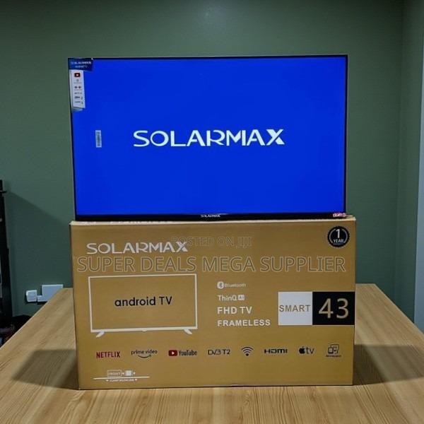 Solarmax 43 Inch Qled Smart Android Tv High Definition Display - thumbnail 2