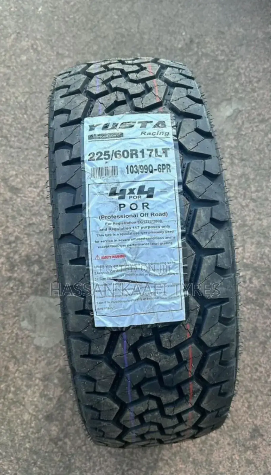 225/60r17 Yusta Alltrein Tyre