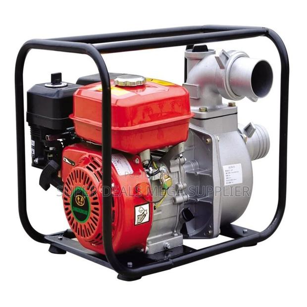 2 Inch 7hp Petrol Water Pump, Reliable 4- Stroke and Cast Iron Volute
