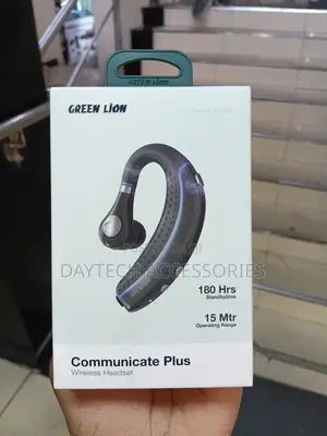 Green Lion Communicate Plus Wireless Headset - Black