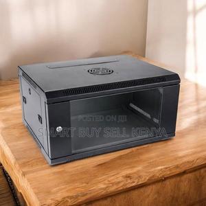 Lockable 6u Wall Mount Data Cabinet With Supplied Two Keys - thumbnail 2