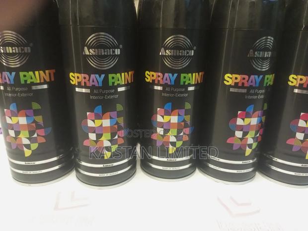 Black Spray Paint Cans