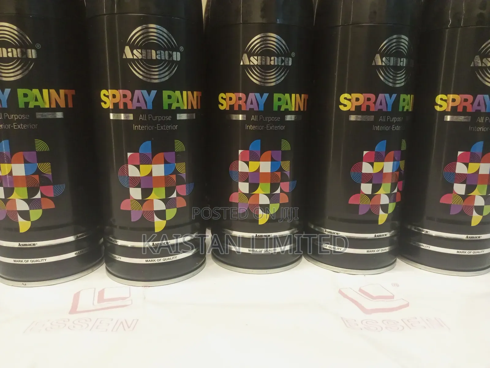 Brown Spray Paint Cans
