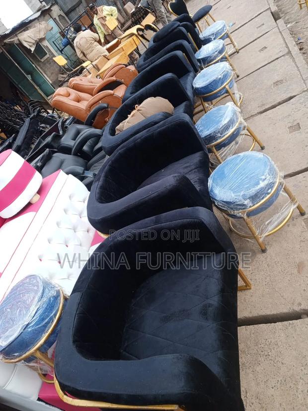 Styling Chair With Stool - main view