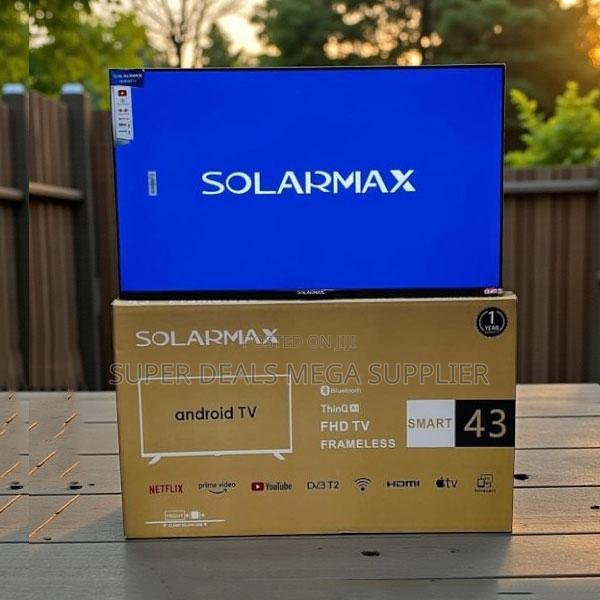 Solarmax 43 Inch Qled Smart Android Tv Netflix and Youtube Support - thumbnail 2