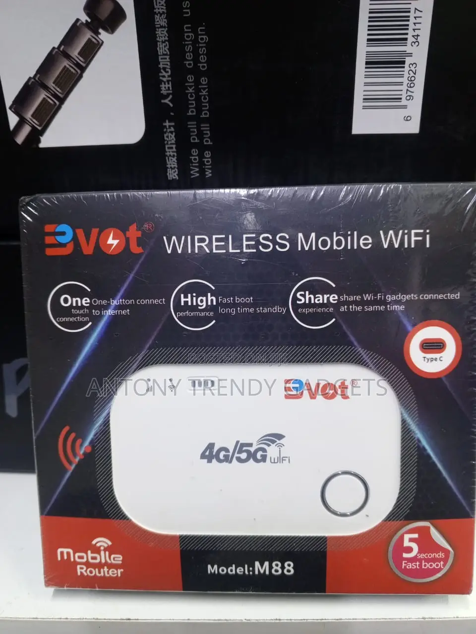 Bvot M88 High-speed 4g/5g Pocket Wifi Router