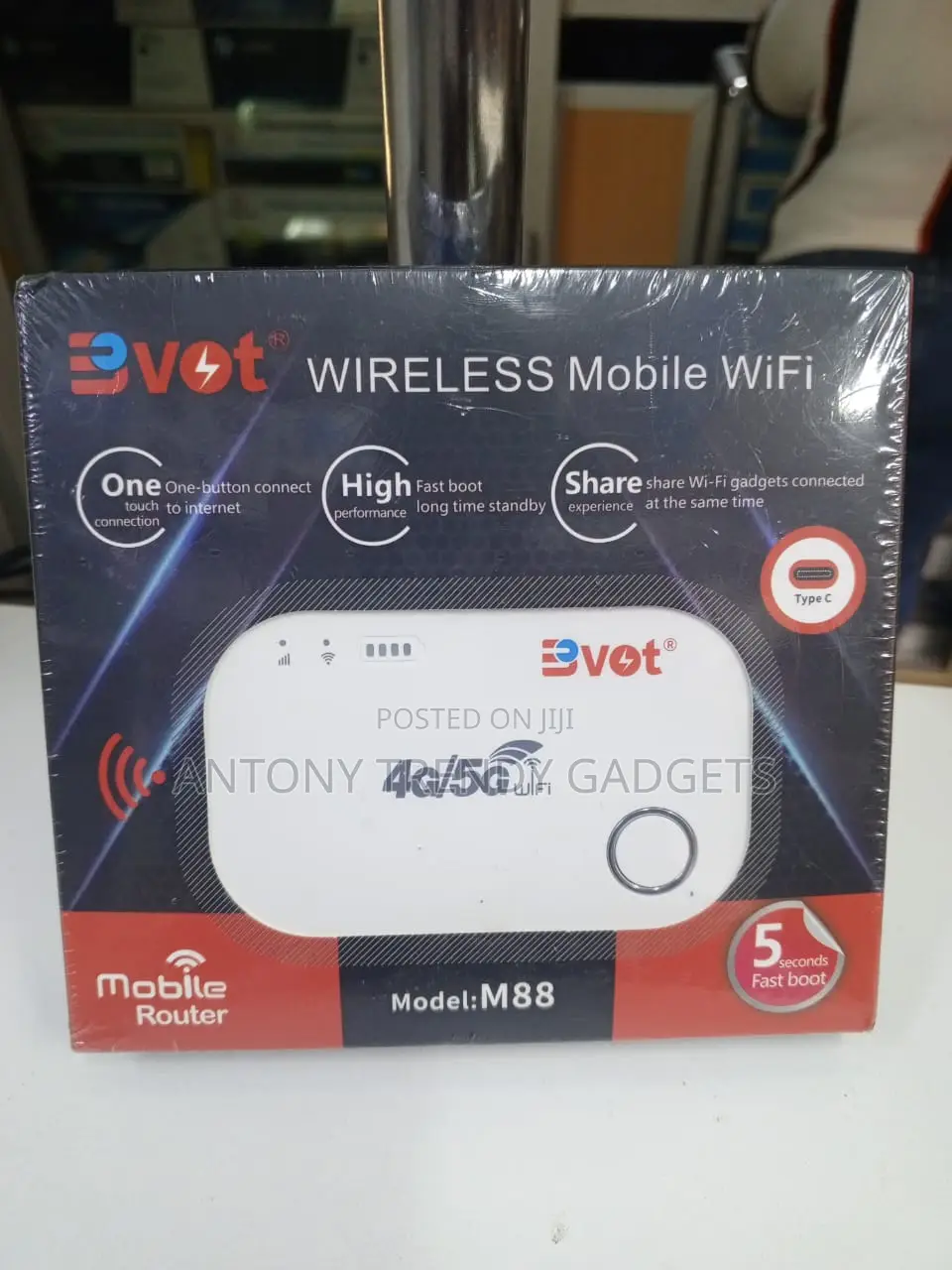 Bvot M88 Wireless Mifi Router Multiple Device Support