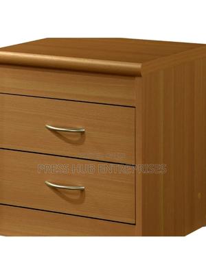Modern Solid Wood Two-Drawer Bedside Table. - thumbnail 2