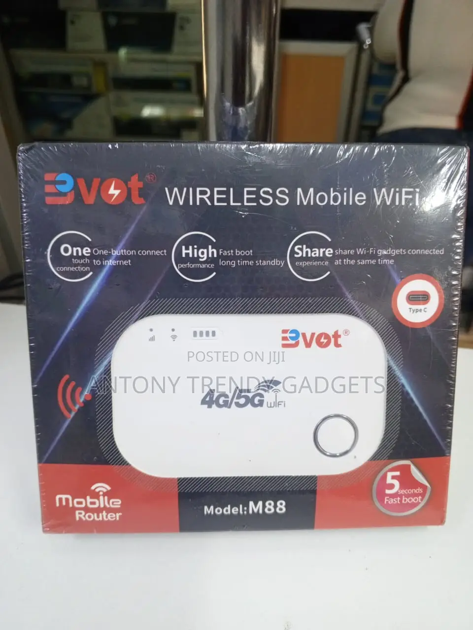 Bvot M88 4g/5g Wireless Mobile Wifi Router