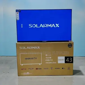 Solarmax 43 Inch Qled Smart Android Tv Bluetooth With Netflix