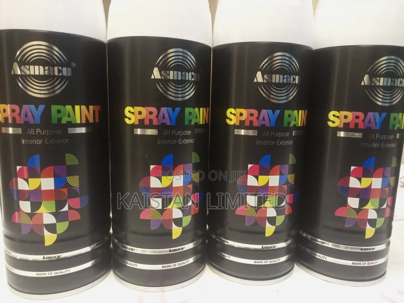 White Spray Paint Cans