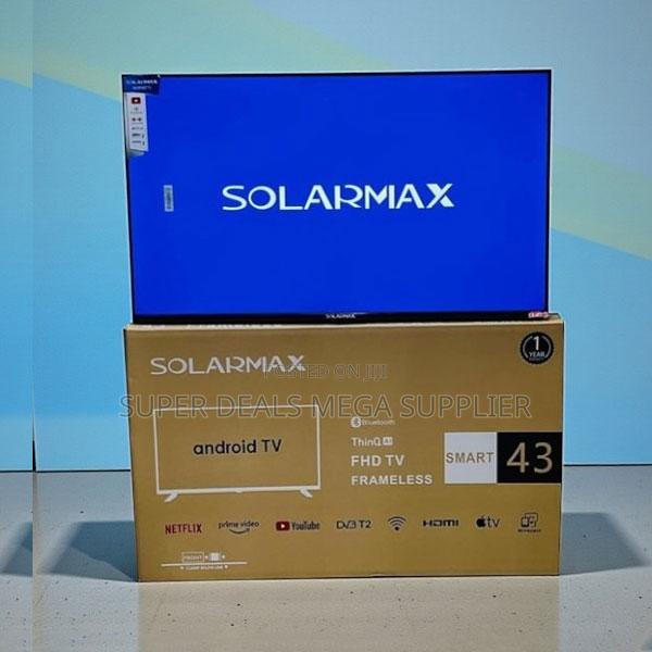 Solarmax 43 Inch Qled Smart Android Tv Digital Inbuilt Decoder - thumbnail 2
