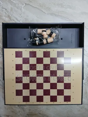 3 in 1 Board Game - Chess, Draught Ludo
