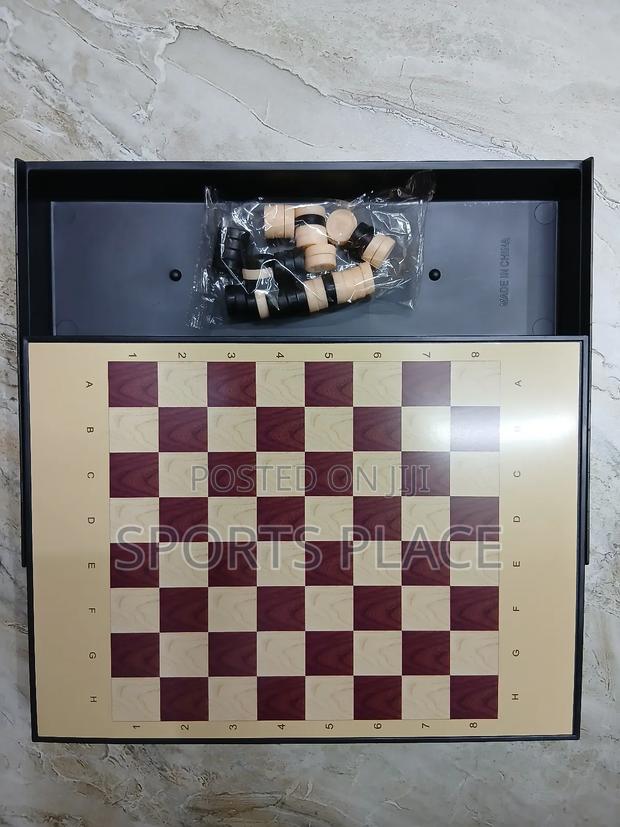 3 in 1 Board Game - Chess, Draught Ludo - thumbnail 3