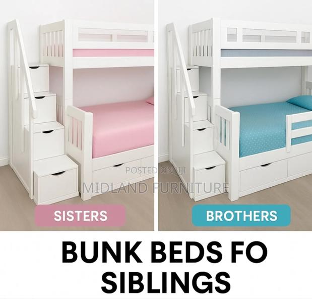 Double Decker Bunk Beds for Children - main view